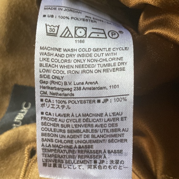 Banana Republic, size 8 , suede effect pants , woman - Picture 7 of 8